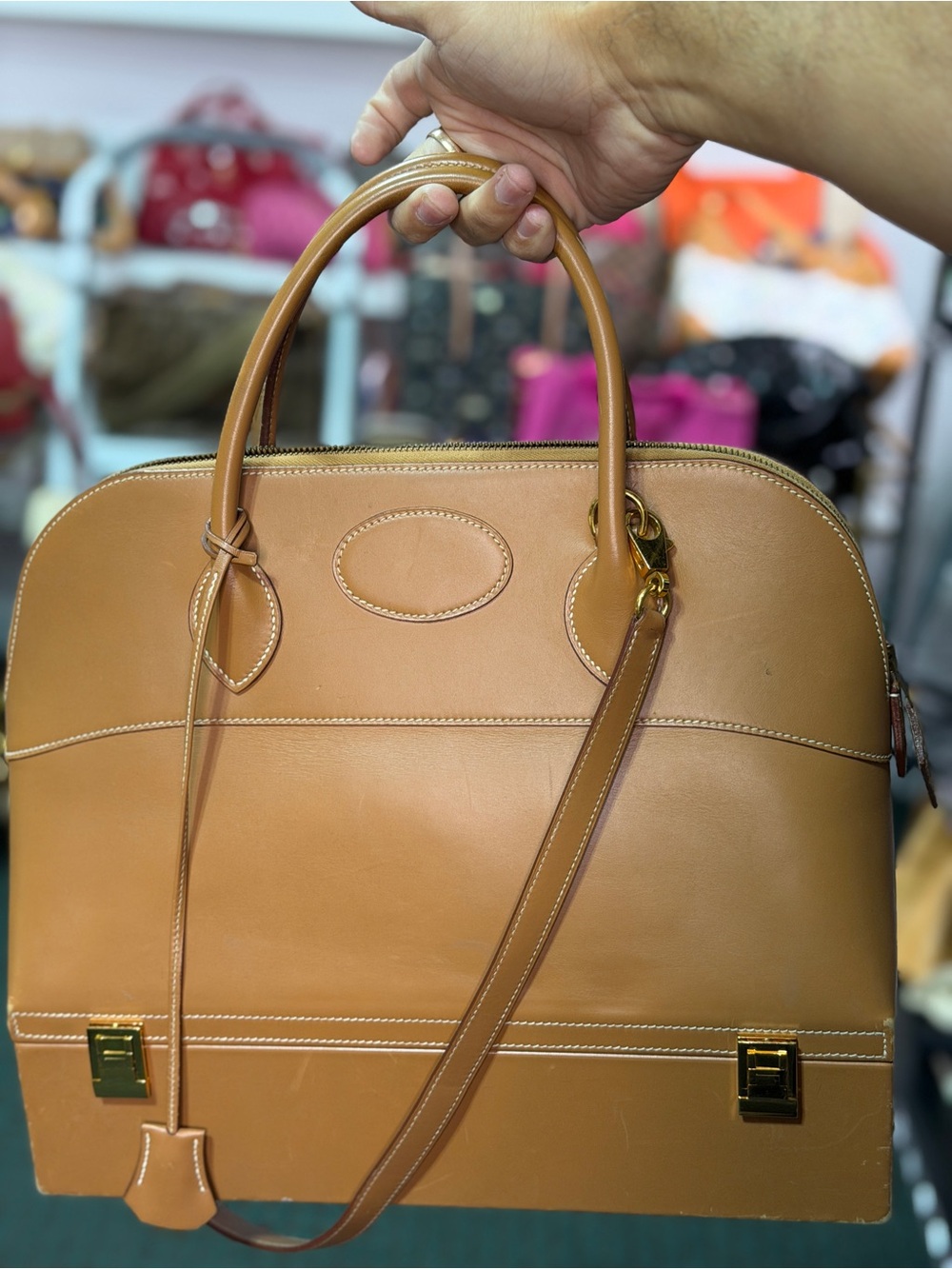 $16000 Retail Hermes 2 Way w/ Strap - Picture 1 of 3